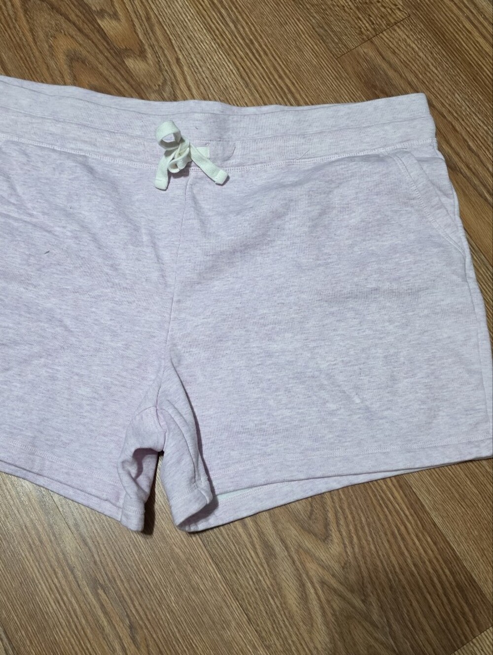 32 Degrees Cool Light Pink Lounge Shorts with Drawstring